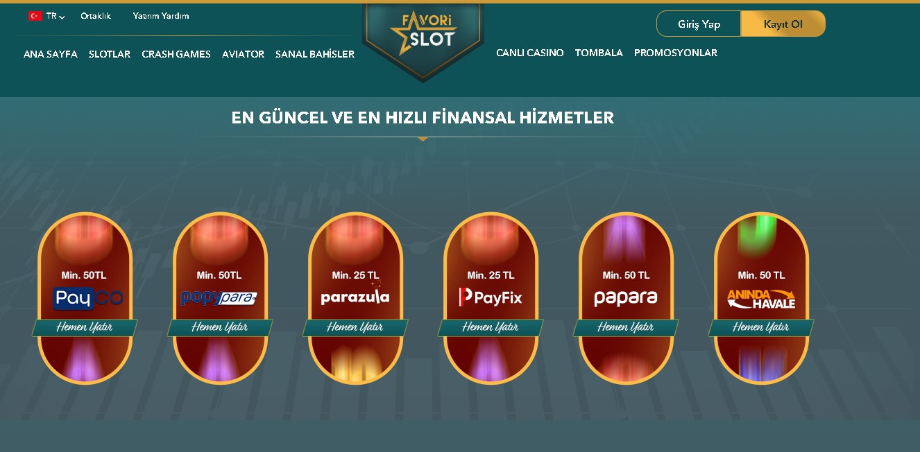 Favorislot Mobil Giriş